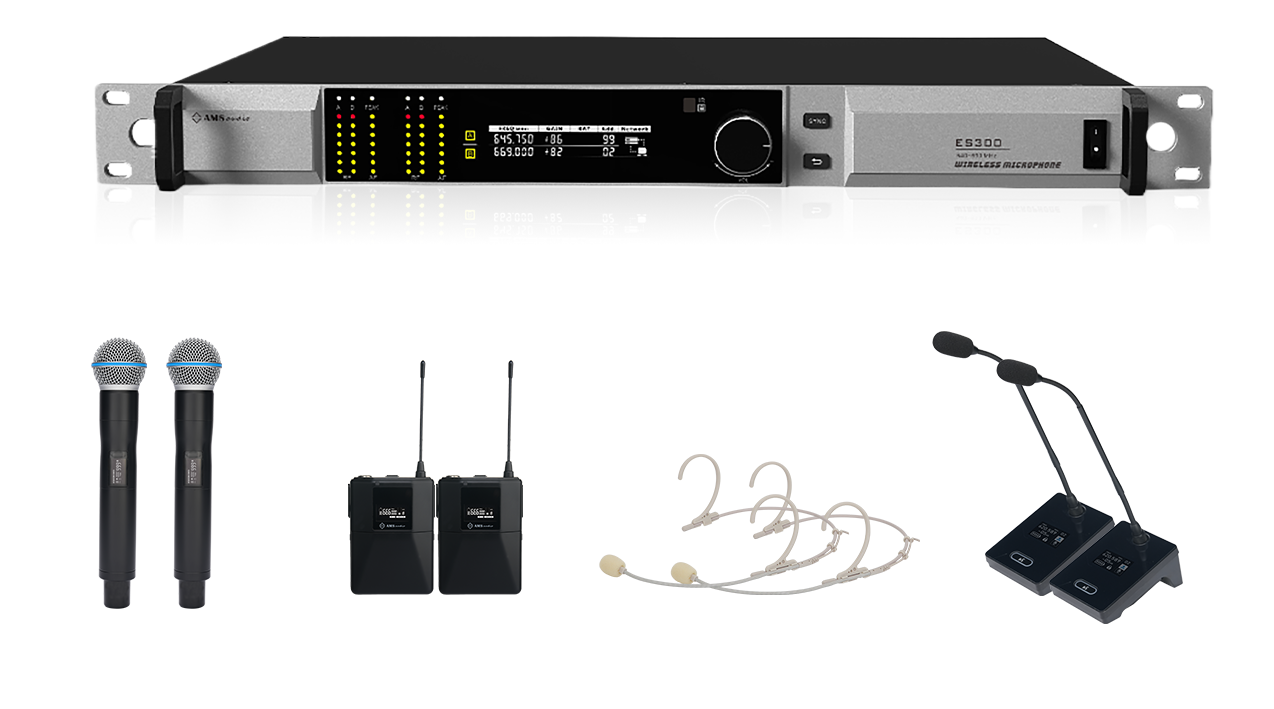 ES300 wireless microphone system--